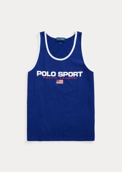 Men's Polo Ralph Lauren Classic Fit Polo Sport Tank Tops | 642350UVY